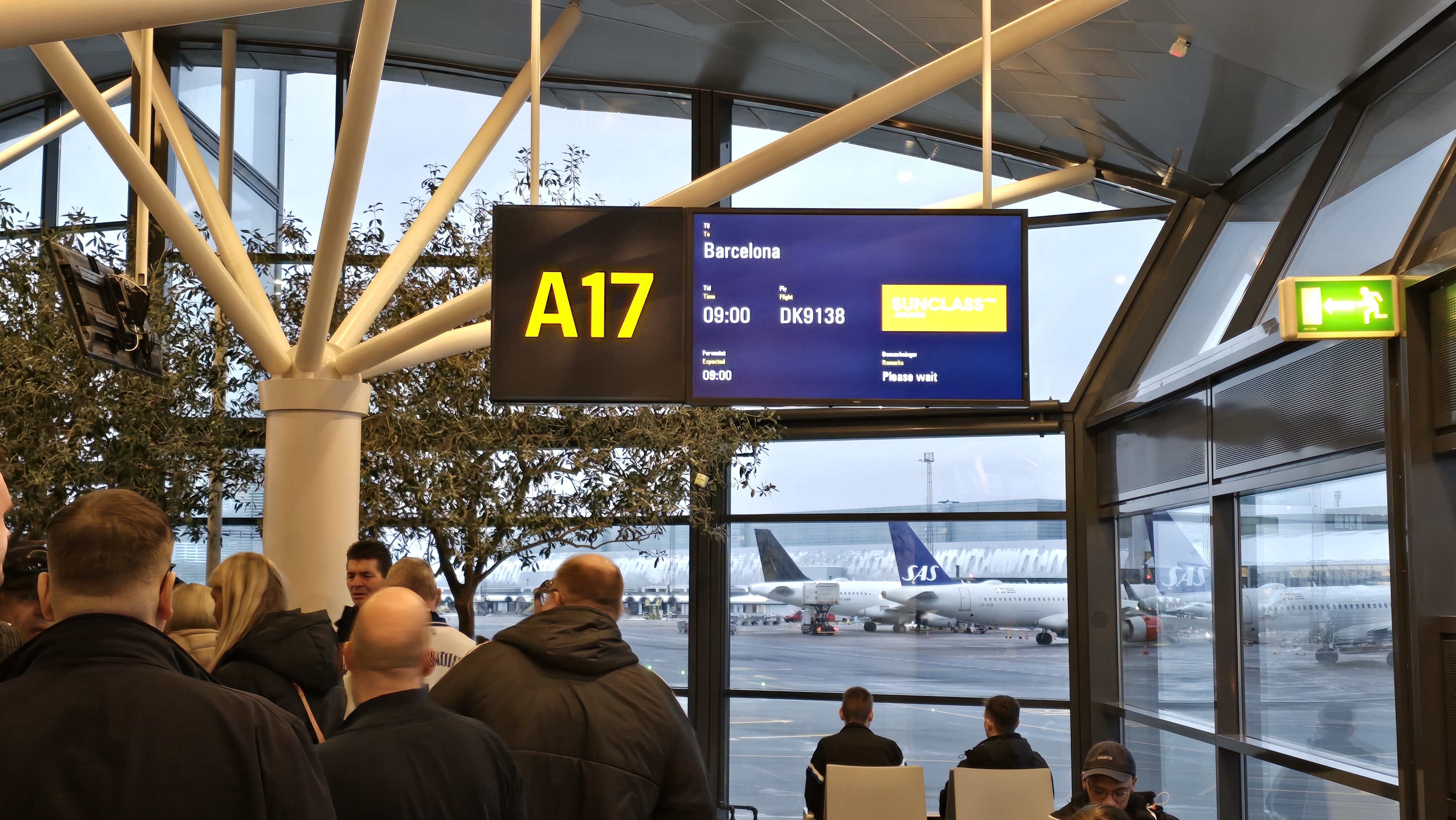 Afgang fra Kbh Lufthavn