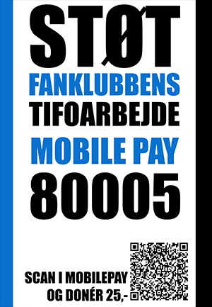Støt tifo - Mobilepay 80005