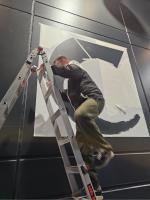 Arbejde på fanområde under Nedre C