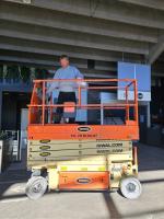 Arbejde på fanområde under Nedre C