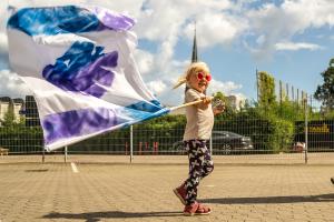 Flagværksted hos fanklubben (186989)