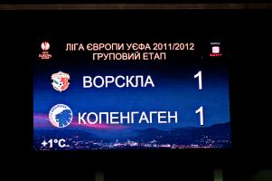 Vorskla Poltava - F.C. København - 30/11-2011