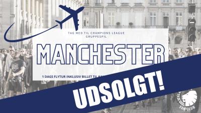 Manchestertur udsolgt