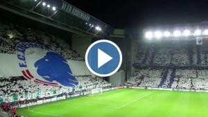 Video af tifoen hjemme mod Juventus