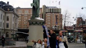 FCK-fans i Stockholm