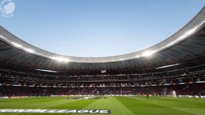 Op til kampstart på Wanda Metropolitano