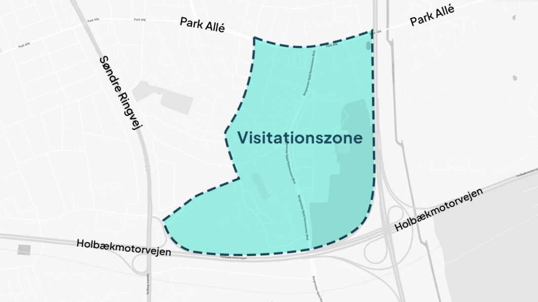 Visitationszone i Brøndby